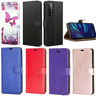 NWNK13 for Huawei P Smart 2021 2020 Y6 Y7 P40 Pro Case Leather Flip Wallet Book Cover
