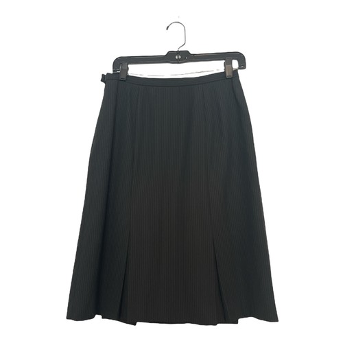D. J. Summers Women 2-Piece Blazer Sz 8 Skirt Lined Pencil Pleated Lined Black - Picture 6 of 11