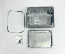 G115MF 2011/1, 148x108x65mm Aluminum Enclosure Box Case Wall Mounting Flange