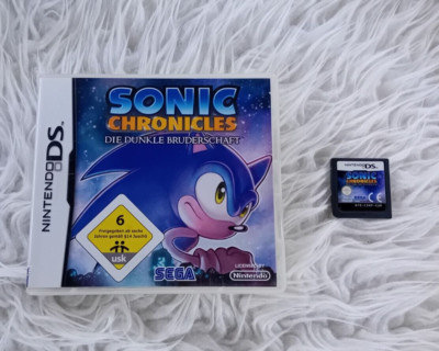 Nintendo DS Spiel - Sonic Chronicles: Die Dunkle Bruderschaft -