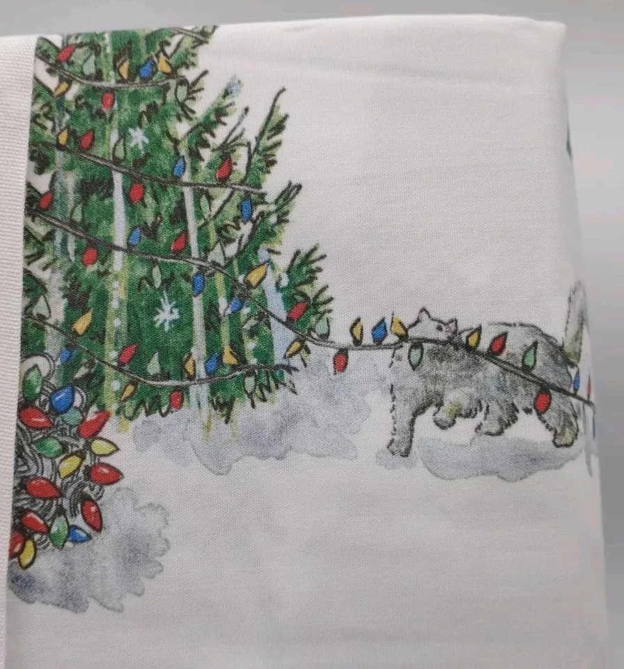 Juego de sábanas Pottery Barn National Lampoon’s Christmas Vacation Queen NUEVO con etiquetas Foto 4 de 4