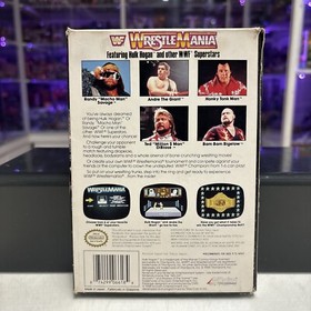 Nintendo NES WWF WRESTLEMANIA Mattel Nintendo PAL ita RARE