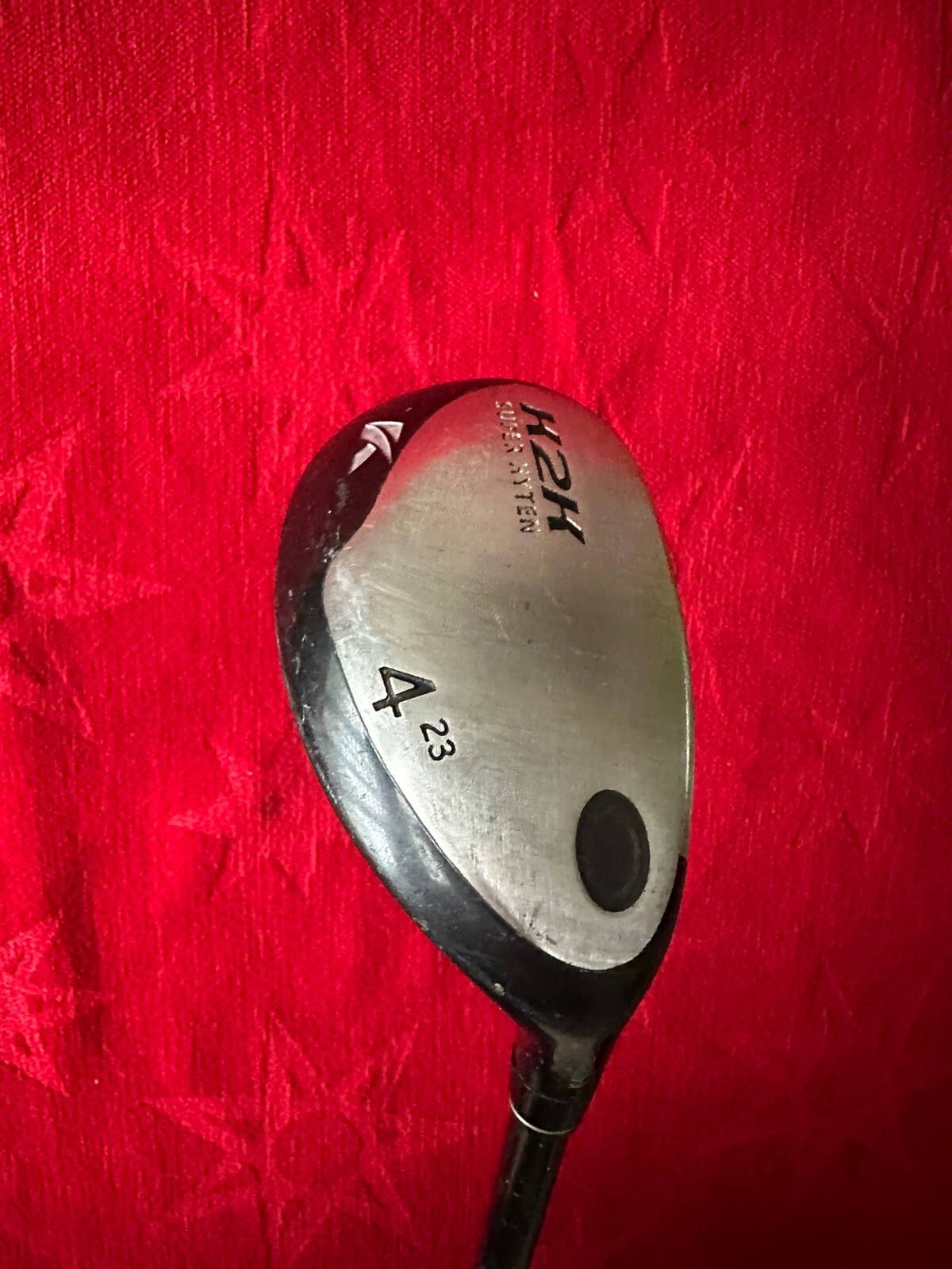 Kasco Super Hyten K2K 4 Rescue Hybrid 23* Regular Flex, Right Handed