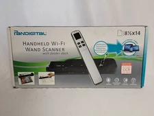 Pandigital Handheld Wi-Fi Wand Scanner S8X1103 w/ Feeder Dock Leopard
