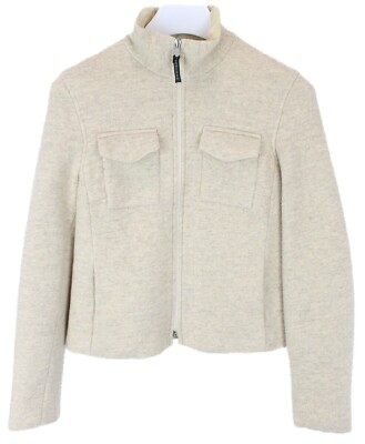 JANTZEN Jacke Damen Klein Wollmischung Gehäuse Italienische Reißverschluss