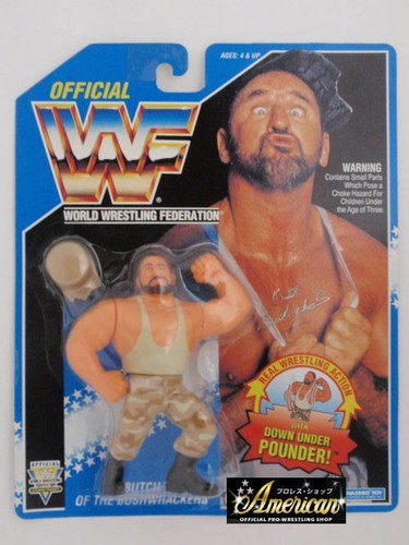 Hasbro Official WWF WWE Bush Workers Butch 1994 fi...