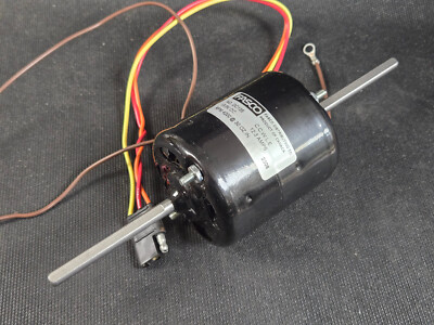 FASCO DC MOTOR, Model DC135, 13.5 VDC, 4200 RPM, 12.3 Amps, 30 oz. in., CCWLE