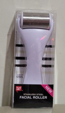 New w. Box -Stainless Steel Facial Roller Body Face Facial Cold Therapy Massager