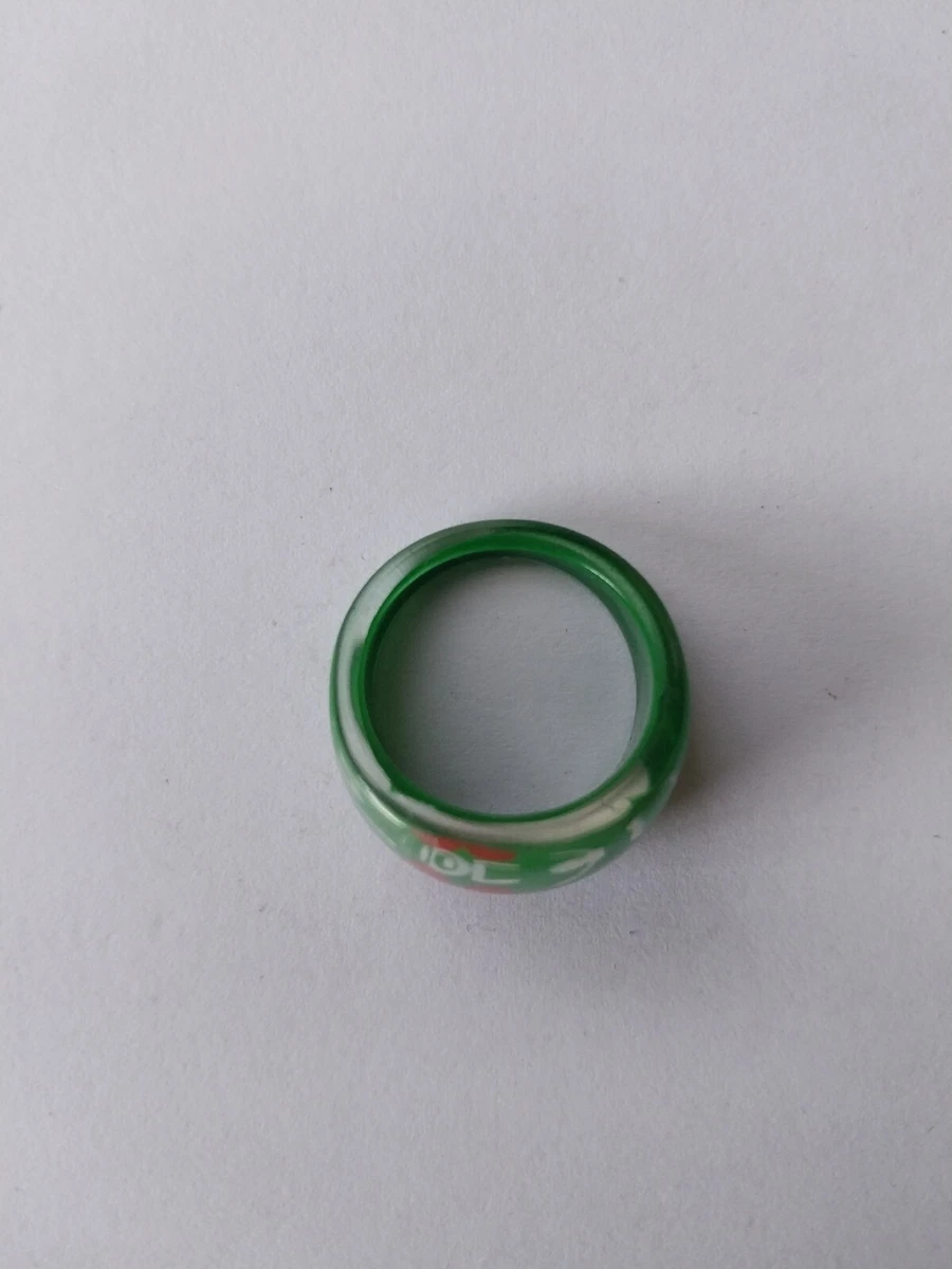 Green plastic ring clearance