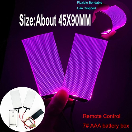 45*90MM Bendable LED Light Eye Kits For Cosplay Mask DIY Eyes Light Accessories - Picture 68 of 83