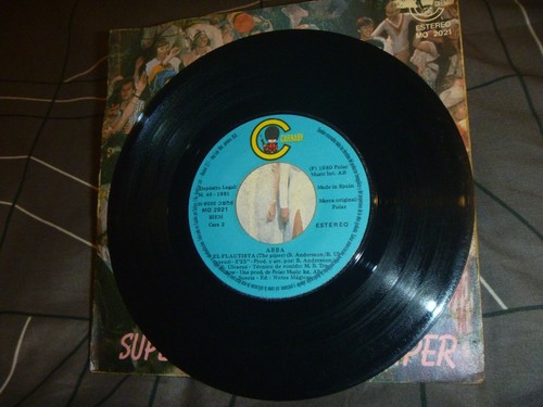 ABBA super trouper 1981 Spain release 7" vinyl RARE - Picture 4 of 4