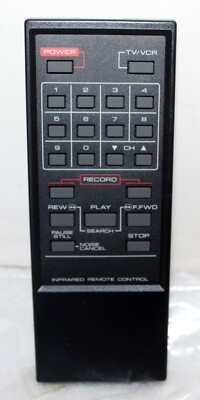 Infrared Remote Control For TV / VCR ~ New ~ Unbranded ~ Opened Cellophane