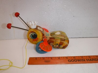 Vintage Original Fisher Price 1958 Queen Buzzy Bee 444