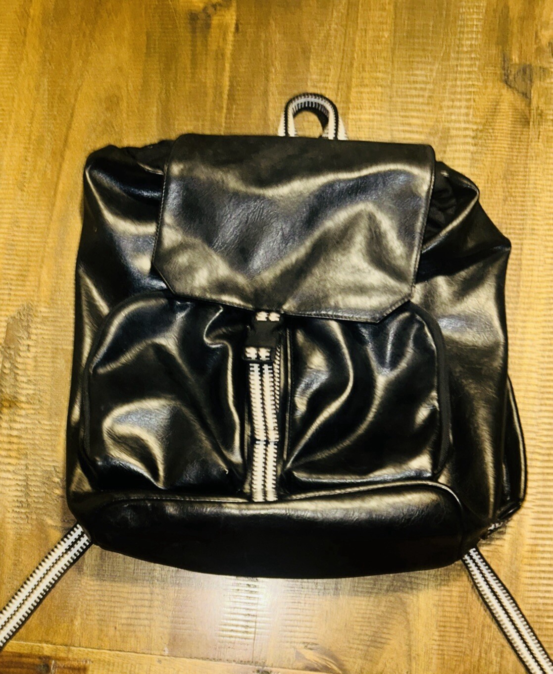 Full Flap Backpack Bookbag - Universal Thread Bla… - image 1