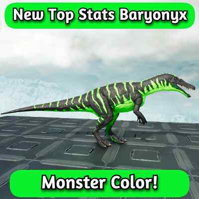 ARK Survival Ascended TOP STATS Monster Baryonyx (Bary) PC/XBOX/PS5 PVE ASA