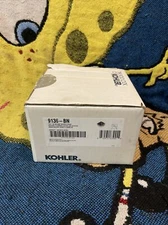 Kohler 9136-BN Clearflo Square Design Tile-In Shower Drain Brushed Nickel