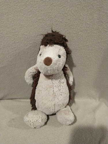 Peluche riccio Jellycat Medium Bashful in pensione marrone 12" - Foto 7 di 9
