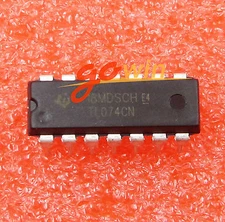 50PCS LT074 TL074CN IC TI  OPAMP JFET 3MHZ QUAD 14DIP NEW High quality