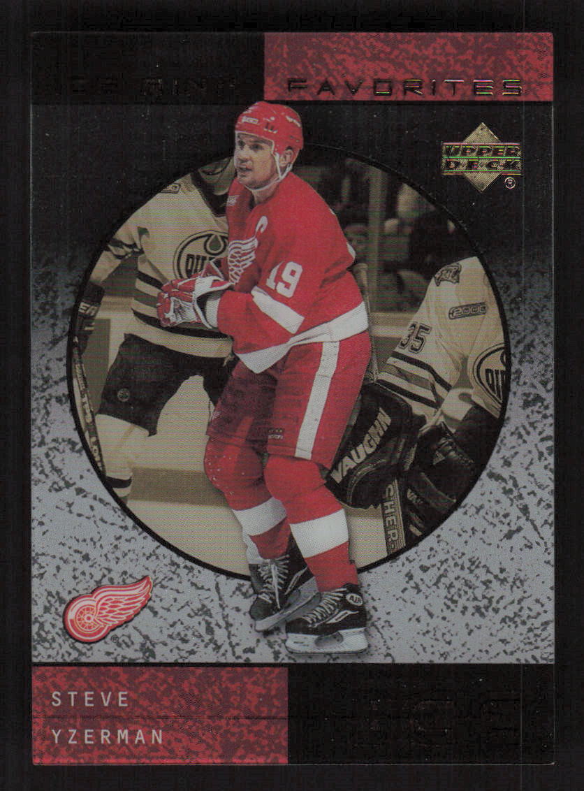 2000 Upper Deck Ice Ice Rink Favorites #FP5 Steve Yzerman Detroit