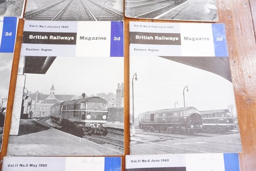 1959 - 1960 Eastern Region British Railways Magazine Railway Magazine x12 - Picture 5 of 7