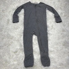 Big Dreams little jammies Baby Bamboo Clothes SZ 6-12M Ribbed Convertible Zippy