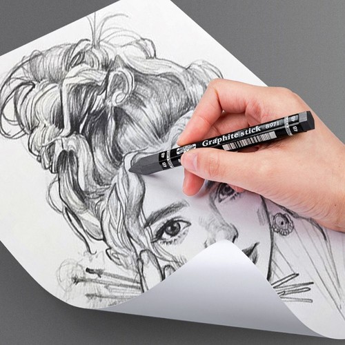 Soluble Exam Drawing Tool Full Lead Rod Graphite Stick Pencil Shading Pencils - Picture 6 of 16