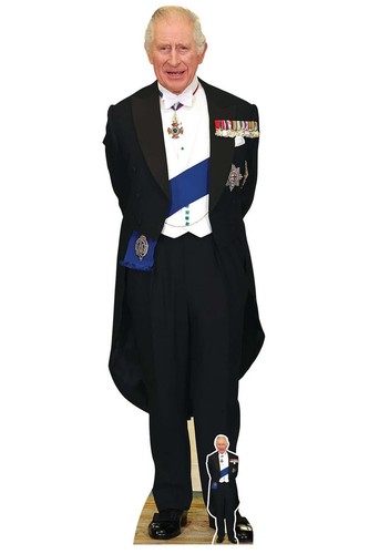 LIFESIZE ROYAL FAMILY CORONATION CUTOUTS PARTY DECORATION PHOTOPROP KING QUEEN - Picture 19 of 25
