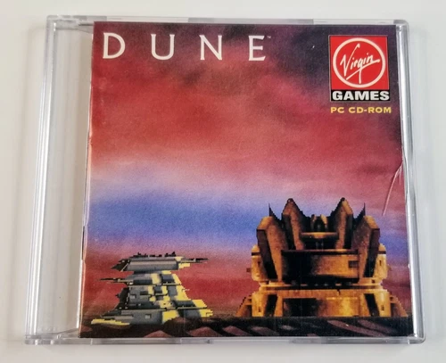DUNE PC CD-ROM Video Game Virgin NOT FOR RESALE Jewel Case - Complete CIB PAL