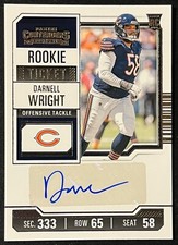 2023 Panini Contenders - Rookie Ticket #227 Darnell Wright AUTO