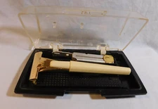 Vintage Schick Injector Razor - Type (J1)  - cicra 1958-1964 + Case + 20 Blades