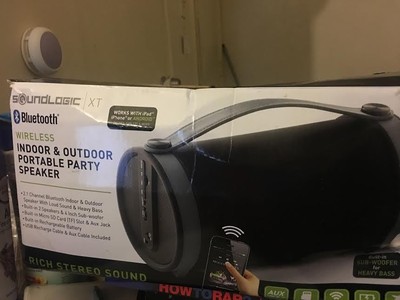 soundlogic indoor outdoor speaker