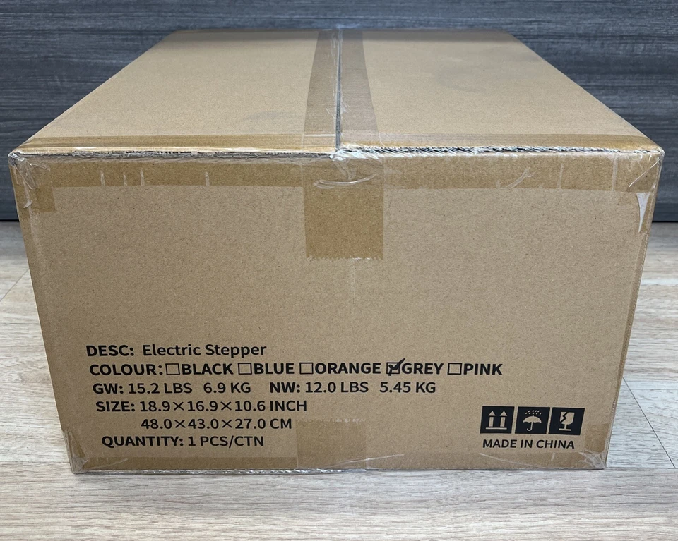 Under Desk Elliptical Machine Portable Pedal  W/LCD Display(Grey) Yagud! - Image 3 of 4