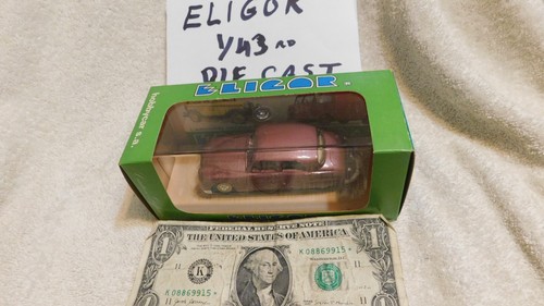 Vintage NOS ELIGOR MADE IN FRANCE 1/43 Diecast #1127 JAGUAR BERLINE MIB