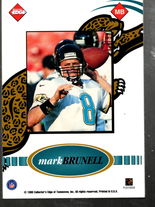 B5934- 1998 Collector's Edge Odyssey Game Ball #MB Mark