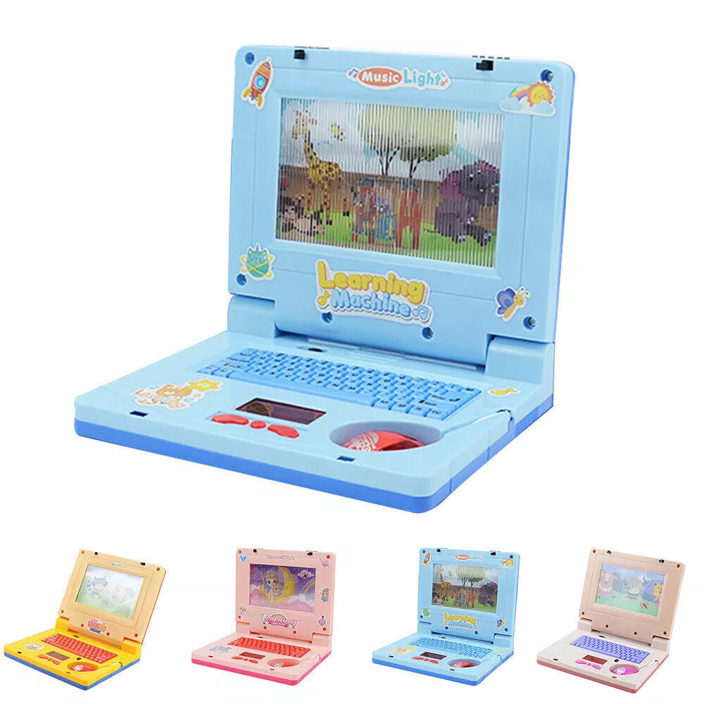 Ordinateur portable de simulation apprentissage de l'anglais enfants jouets  musique ordinateur bébé jouet éducatif