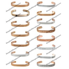 Sabona Copper Silver Magnetic Wristband Bracelets - Choose your Style