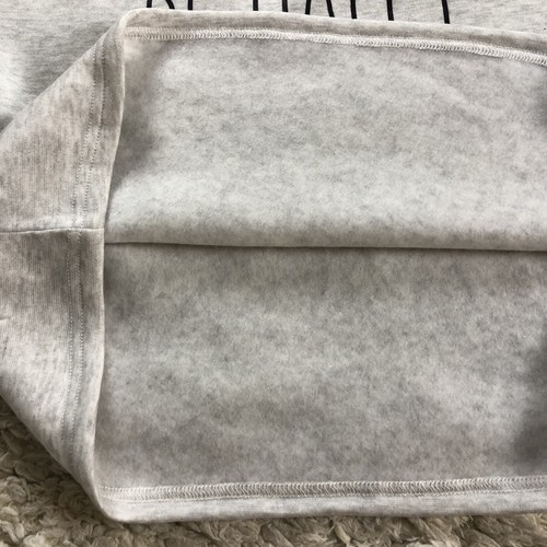 Rae Dunn Be Happy Long Sleeve Sweatshirt BOXY Oversized Womens Small Gray NEW - Picture 8 of 10