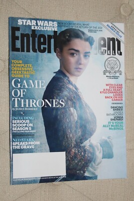 Entertainment Weekly - March, 2015 - Maisie Williams- Game Of Thrones - NO LABEL