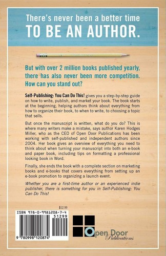 Self-Publishing Karen Hodges Miller Paperback Book - Picture 2 of 2