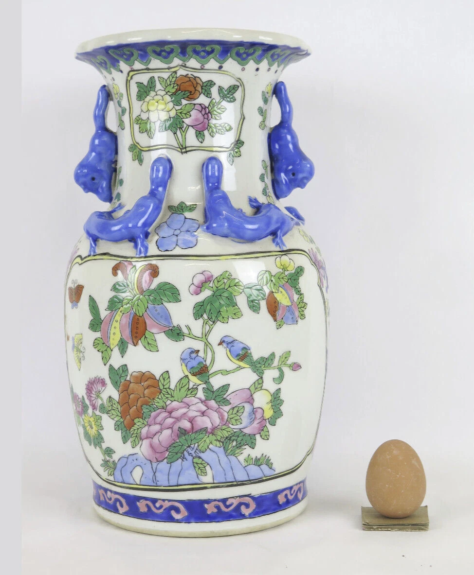 Vintage Hand Painted Ceramic Flower Vase Cz5