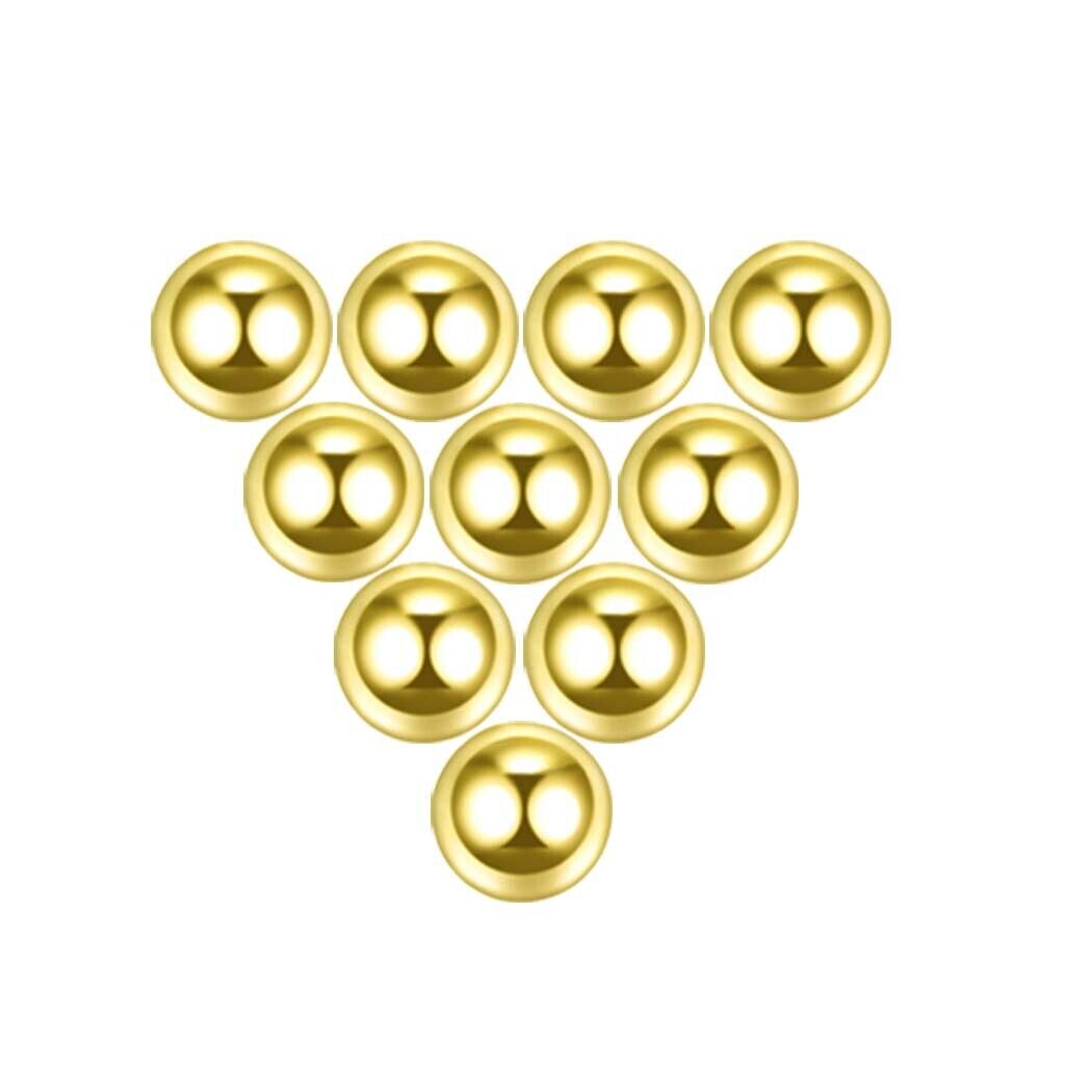 A Lots Wholesale 4SZ 14G/16G Replacement Spare BALLS Labret Piercing Attachments - Picture 11 of 13