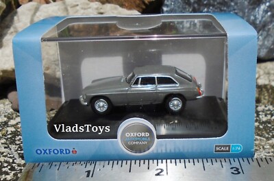 Oxford 1/76 Scale MG MGB GT sports car - Grampian Grey 76MGBGT002