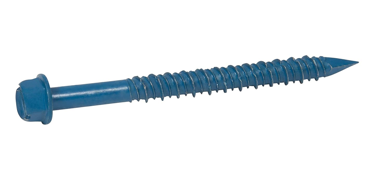 1/4 x 2-1/4 Hex Head Concrete Screw Anchor with Included Drill Bit
