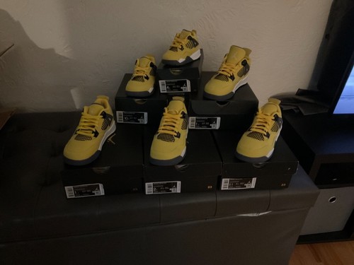 jordan 4 lightning td