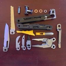 New Black & Stainless Leatherman Signal Parts: One (1) part for Repair or Mod