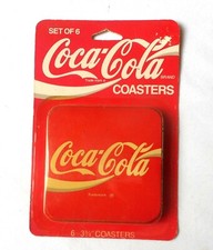 Sous-verres vintage coca cola neufs