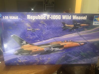 1/32 Republic F-105G Wild Weaselう Trumpeter 1/32 02202 Republic F-105G Wild Weasel | eBay