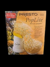 Presto 04820 PopLite 18-cup Capacity Hot Air Popcorn Popper Brand New