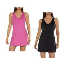 NEW! WOMEN'S GAP FIT ACTIVE V-NECK LINED TANK DRESS WITH ATTACHED SHORT! VARIETY