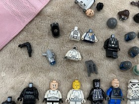 Lego Star Wars Minifigures Lot, Hats vests, & extras
